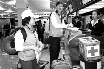 臺灣紅十字會副總領隊:與大陸紅會的接觸非常順利