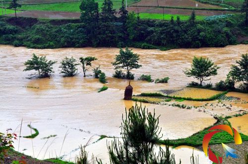 農(nóng)田被淹沒
