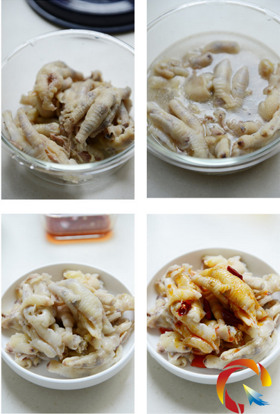 父親節菜譜【香辣爽口鳳爪】的做法