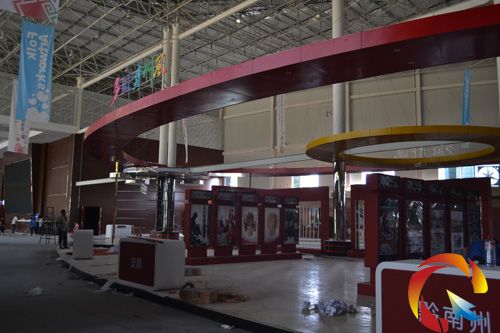 初具規(guī)模的貴州館