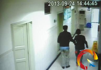 視頻中女子疑為棄嬰媽媽。