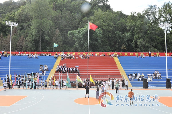 “岜小沙”籃球賽彩排籌備中