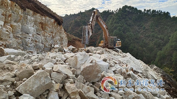 石英砂巖礦出礦圖