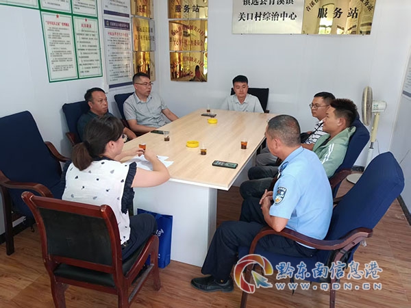 主要領導開展下訪工作